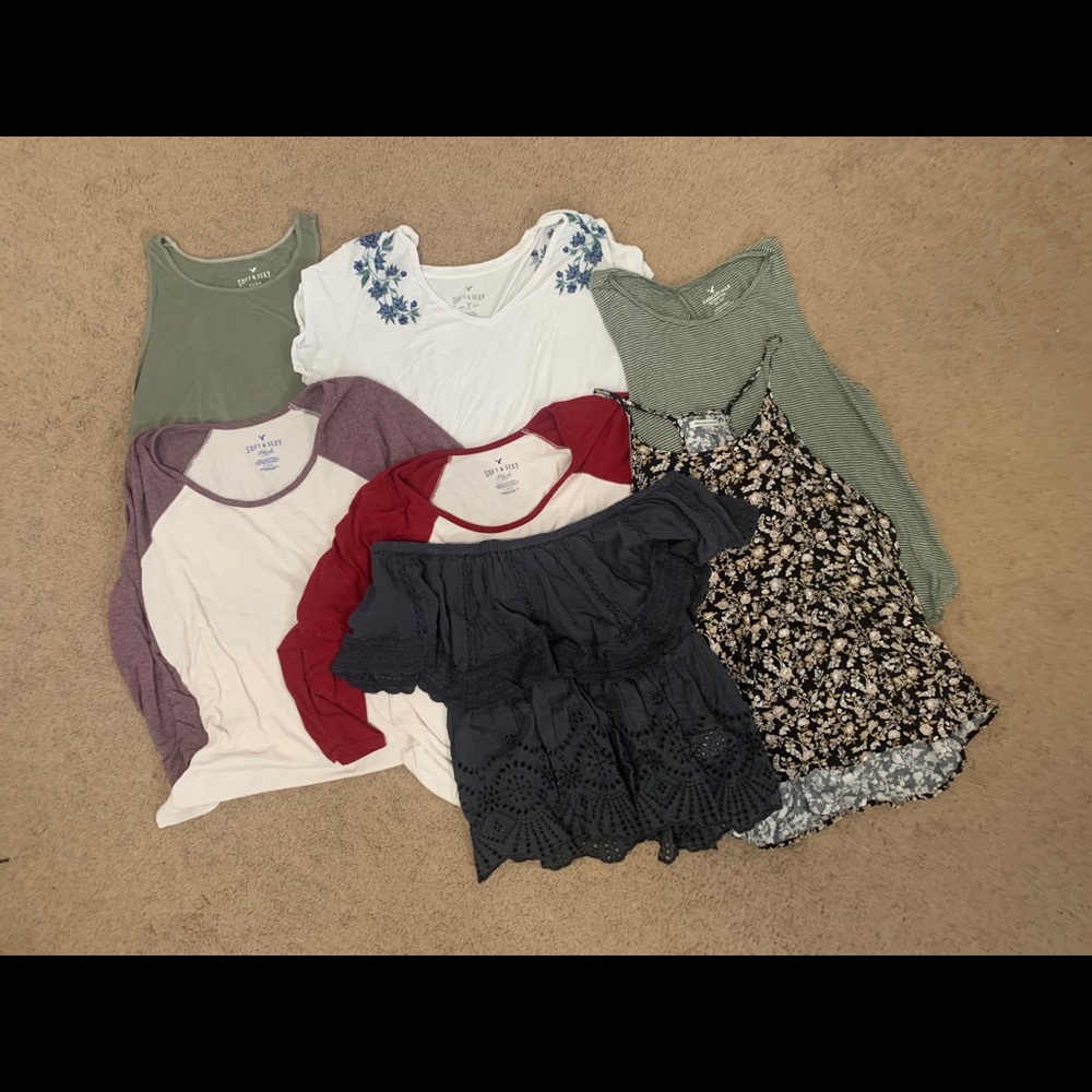 Size xl/large american eagle top lot